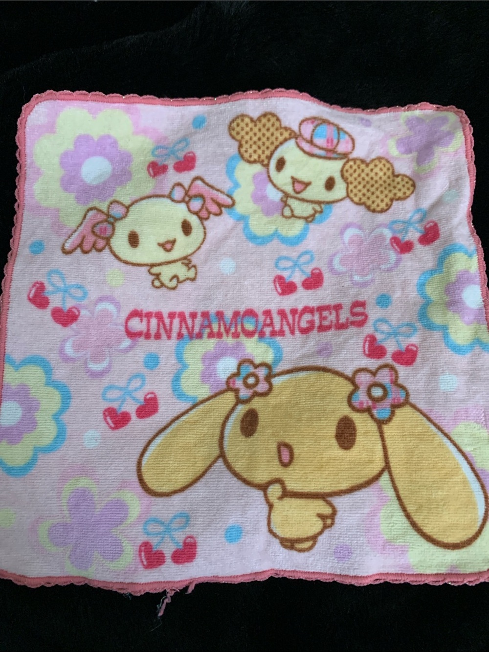 Sanrio Pink Cinnamoangels Pastel Small hand towel